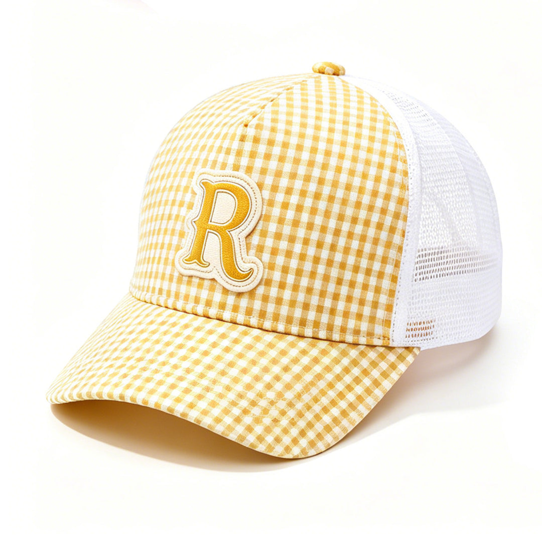 Women's Casual Checkered Beanie Bowlift