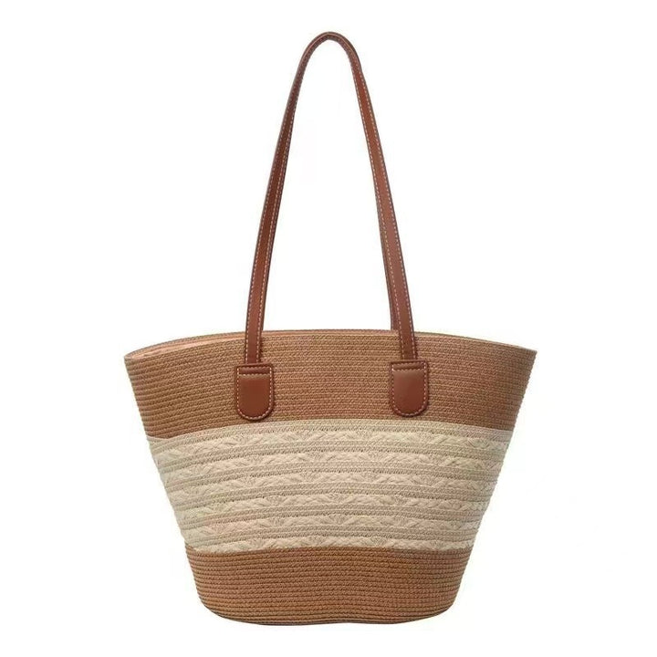 Elegant straw bag Bowlift