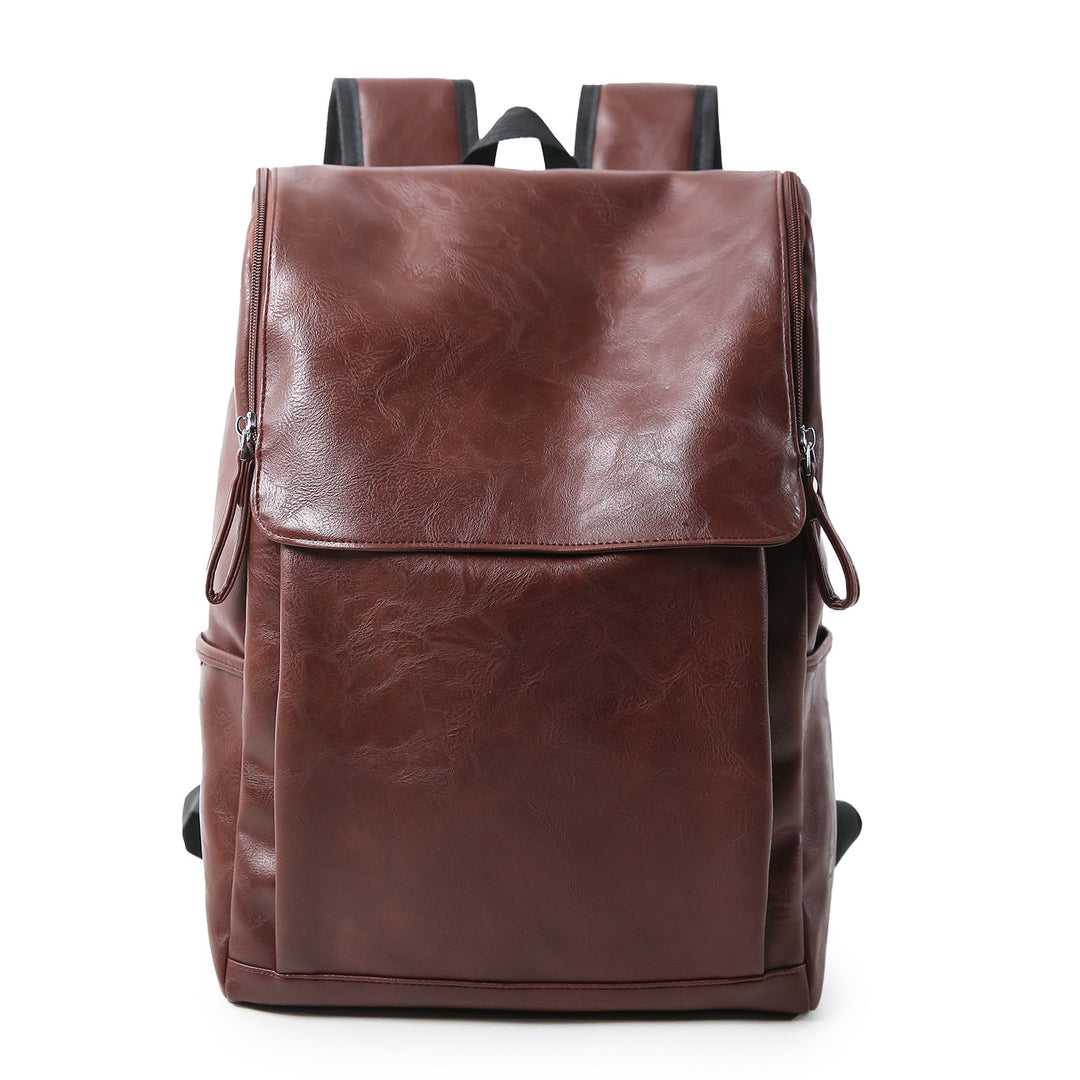 Fashionable Faux Leather Backpack