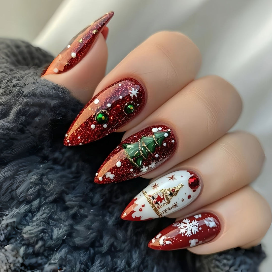 Festive Nail Art Bowlift