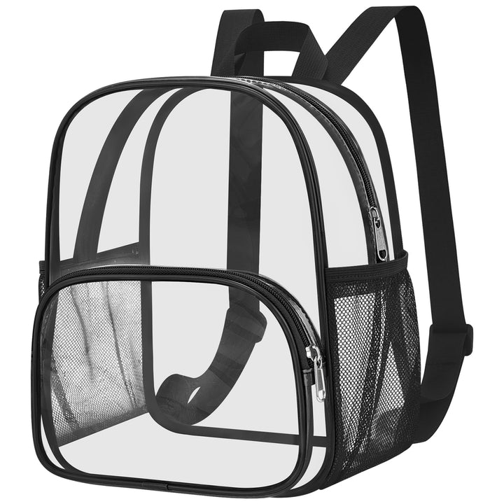 Unisex transparent everyday backpack with reinforced bottom and breathable straps Bowlift
