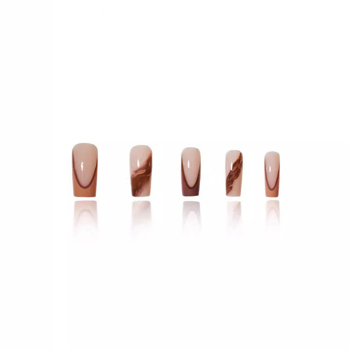 Artistic Marble Nail Enhancements Bowlift
