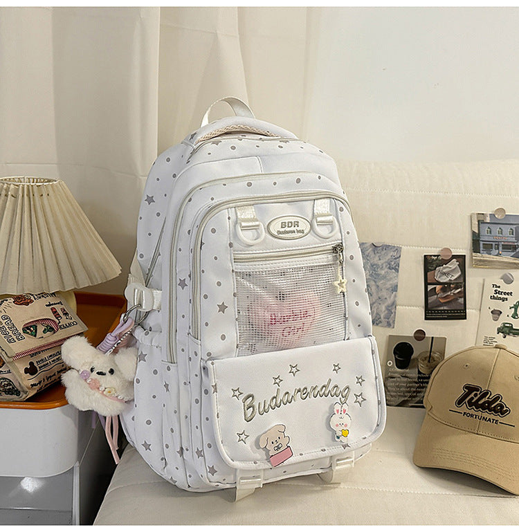 Starry Design Multi-Compartt Backpack Bowlift