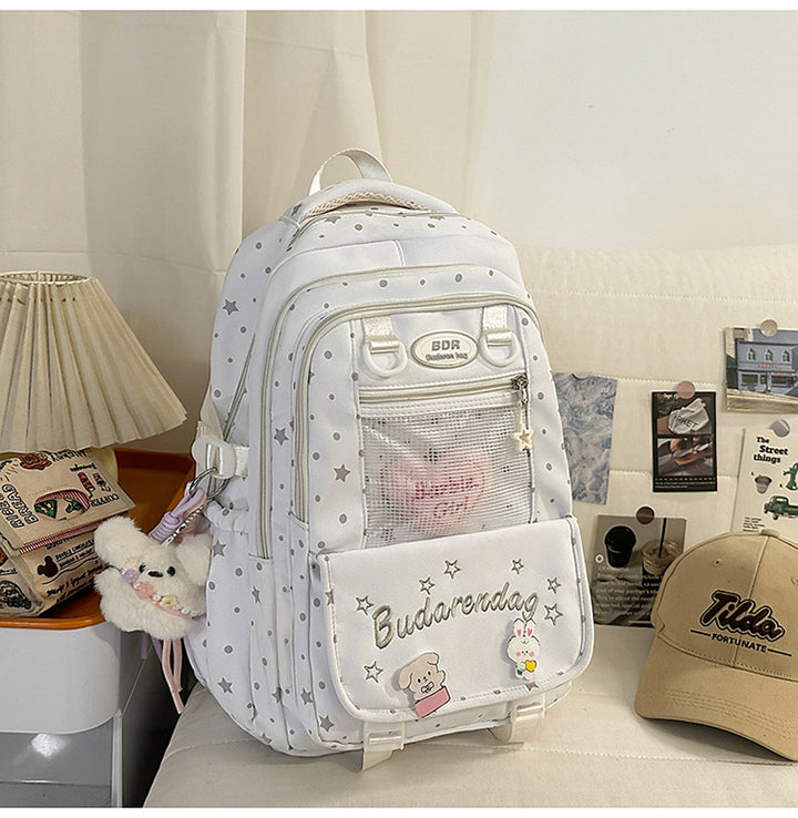 Starry Design Multi-Compartt Backpack Bowlift