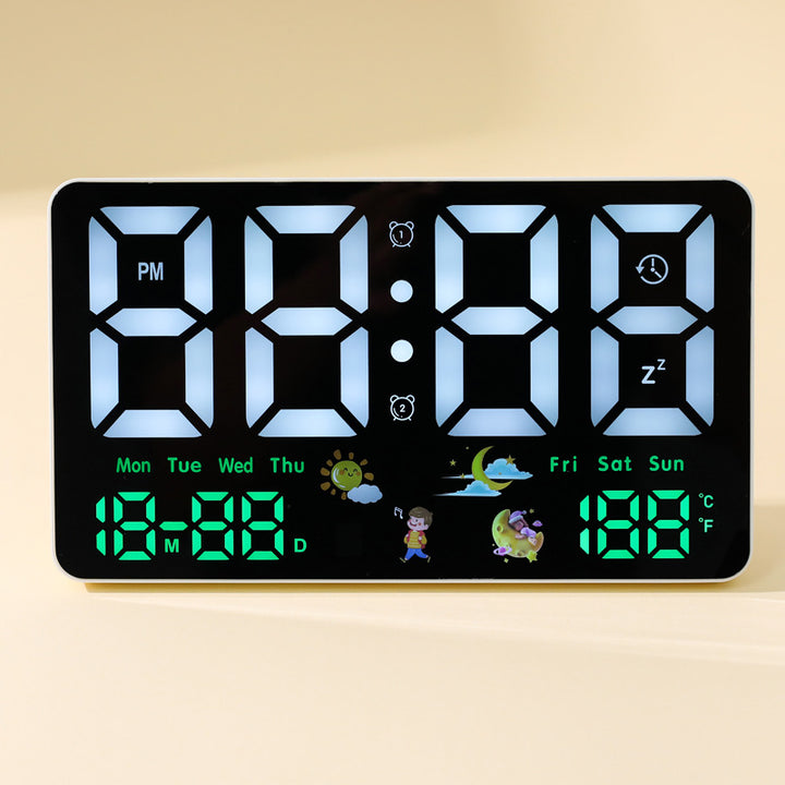 Digital table clock Bowlift