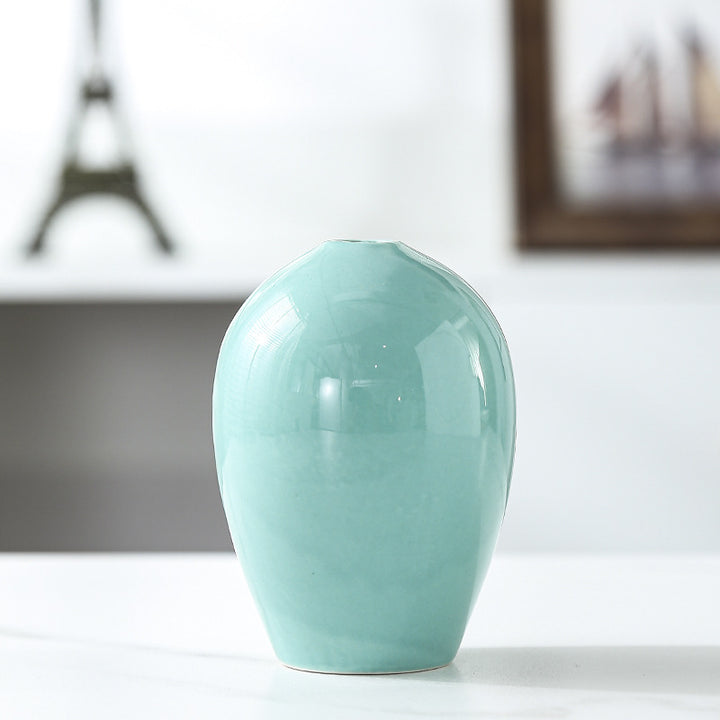 Elegant Handmade Ceramic Flower Vase Bowlift