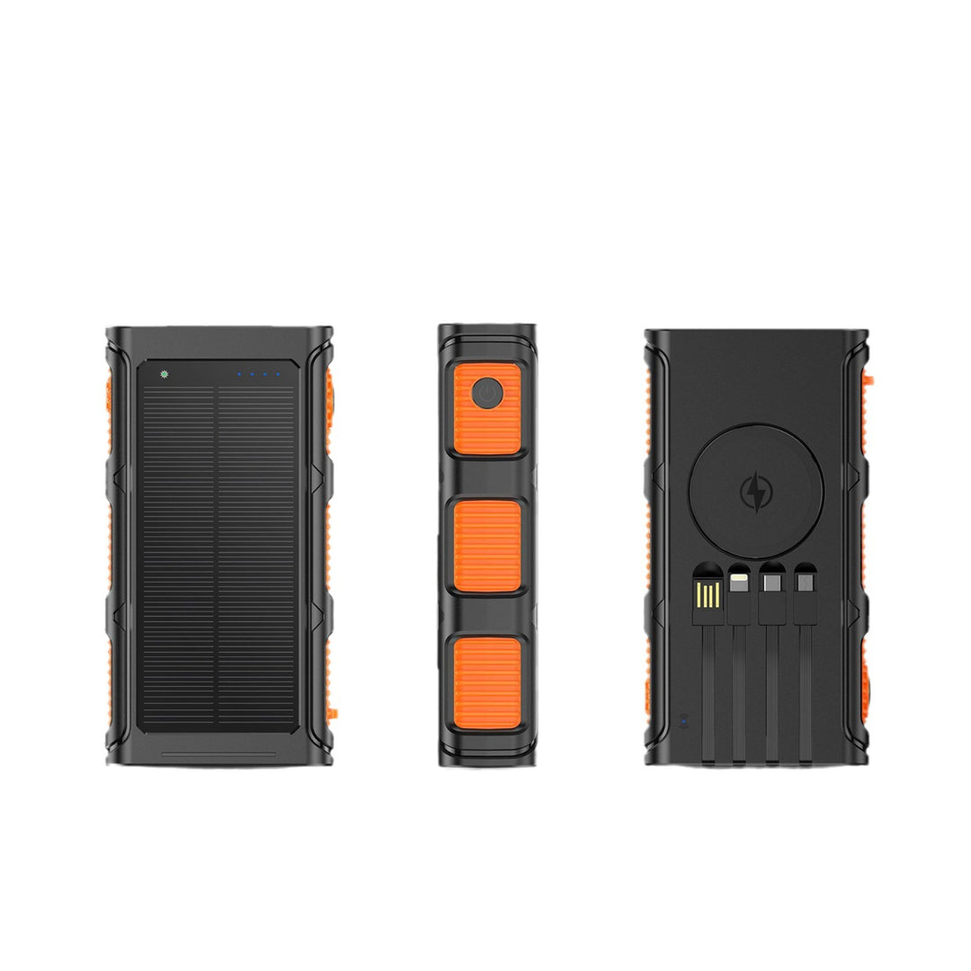 Power bank with solar charging Bowlift