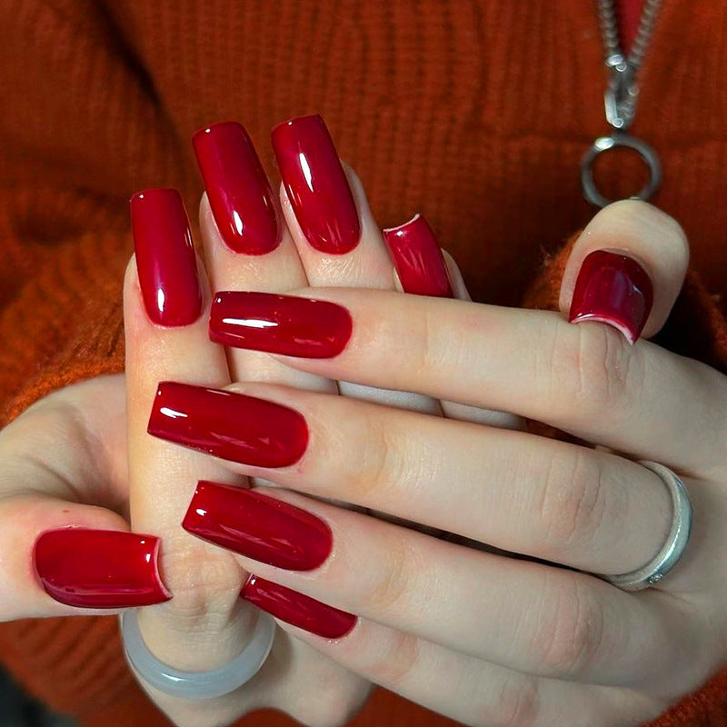 Classic Glossy Press-On Nails Bowlift
