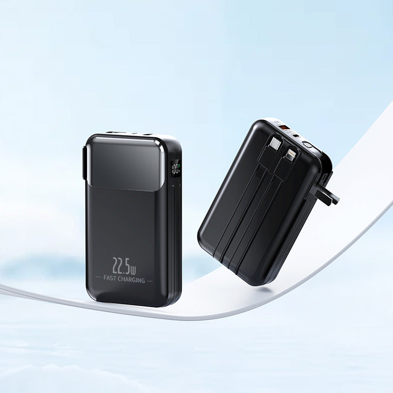 High-performance power bank with integrated fast charger Bowlift