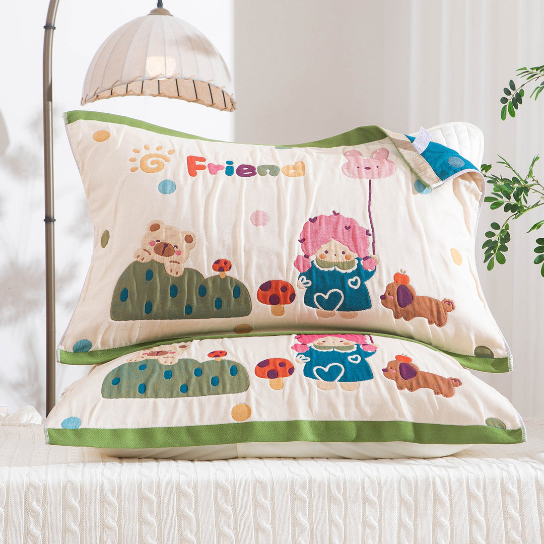 Women's pillowcases with cute animal motif Bowlift