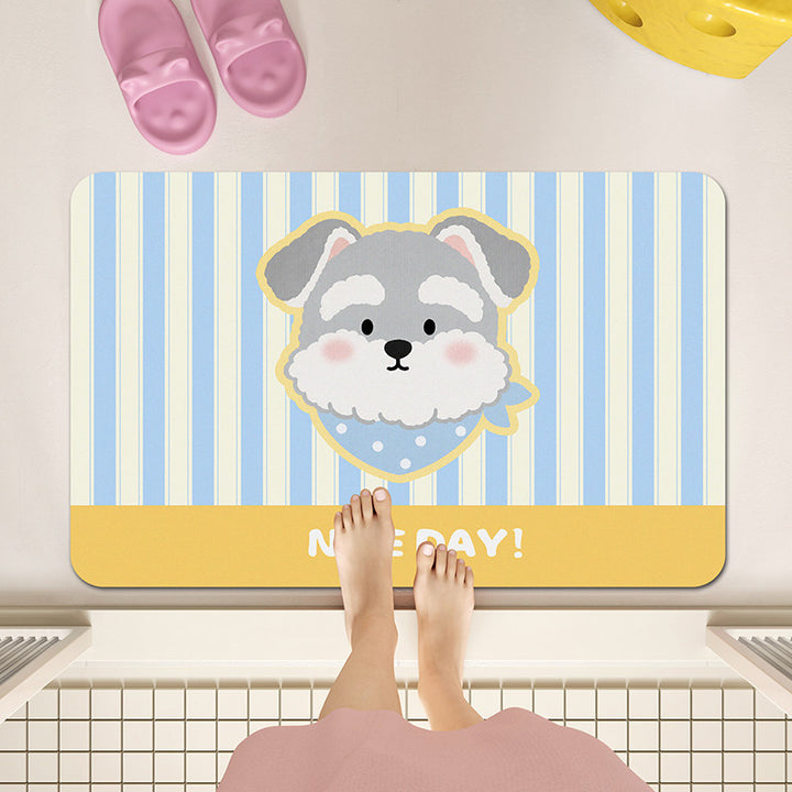 Decorative Bath Mat Bowlift