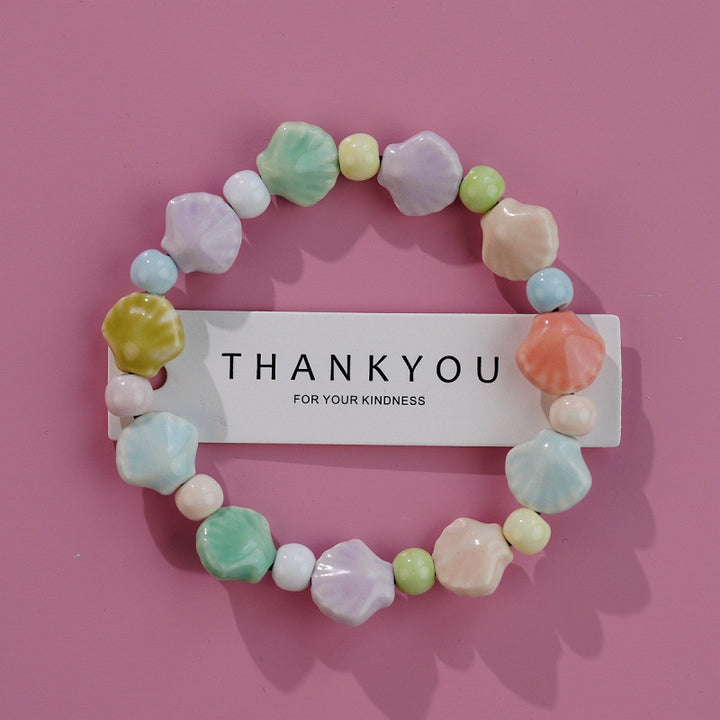 Heart-Shaped Beaded Bracelet Bowlift