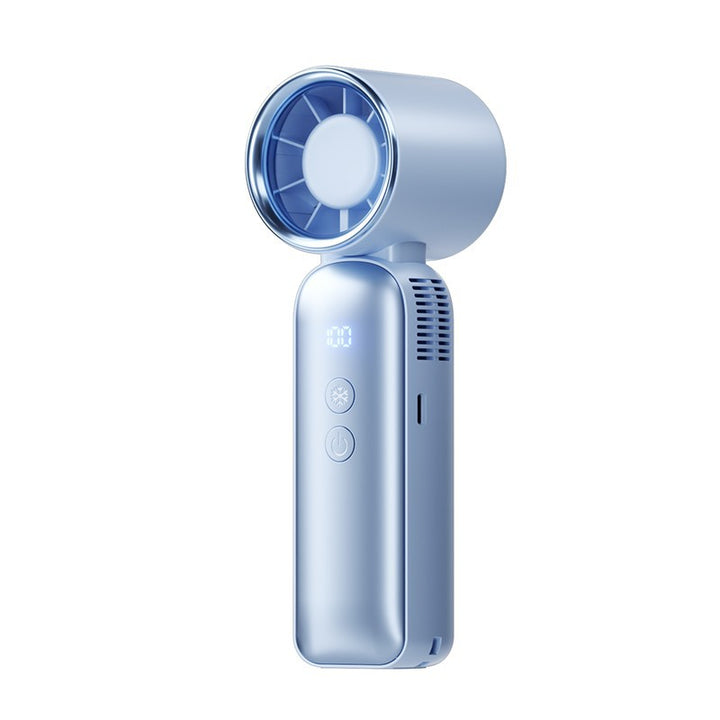 Women's portable fan with digital temperature display Bowlift
