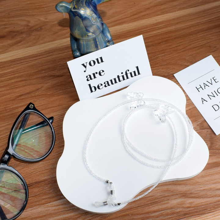 Decorative Butterfly Eyewear Chain Bowlift