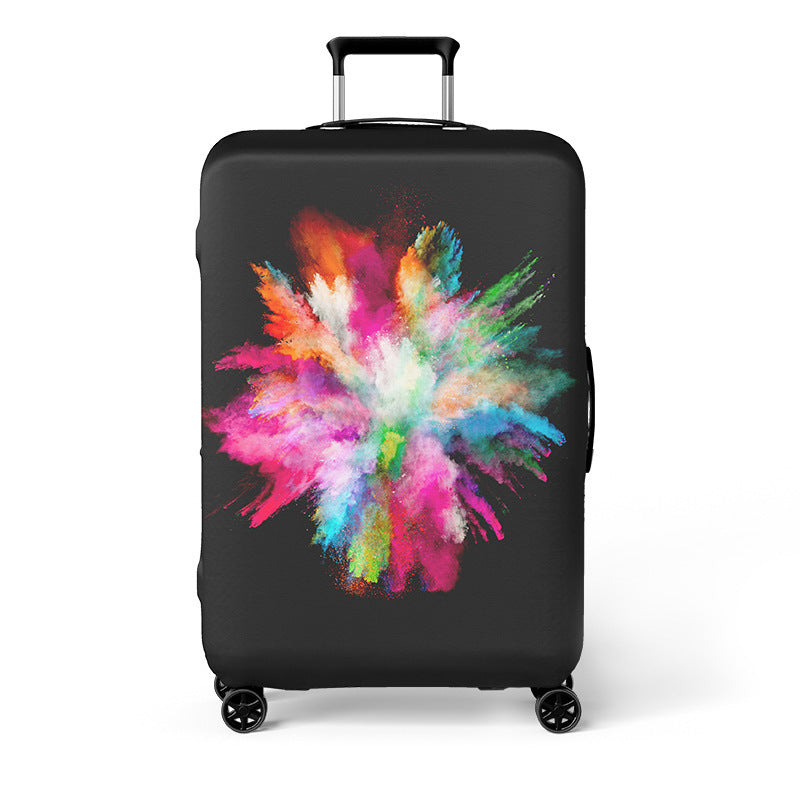 Heart-Patterned Hard Shell Luggage Bowlift