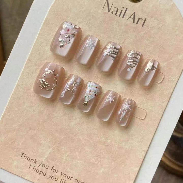 Decorative Gel Nail Tips Bowlift