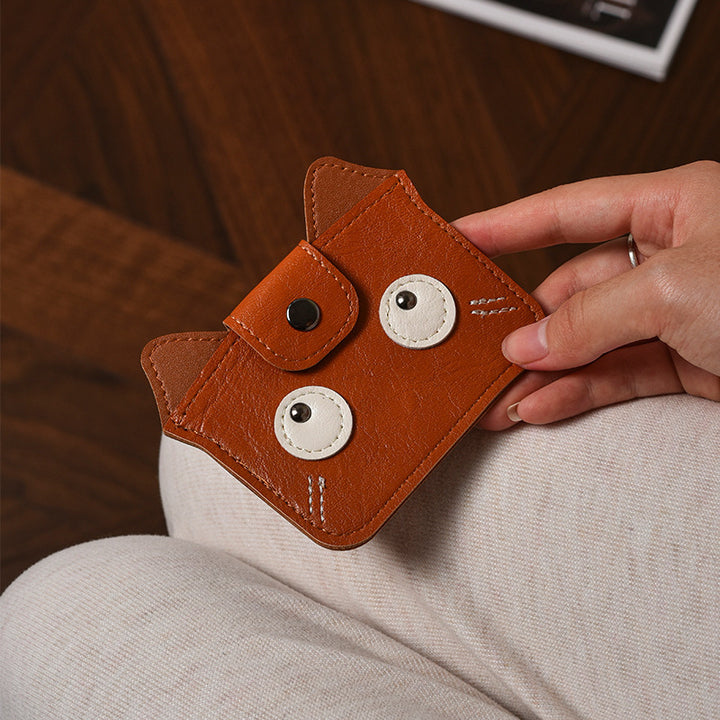 Cute Cat-Themed Coin Wallet Bowlift