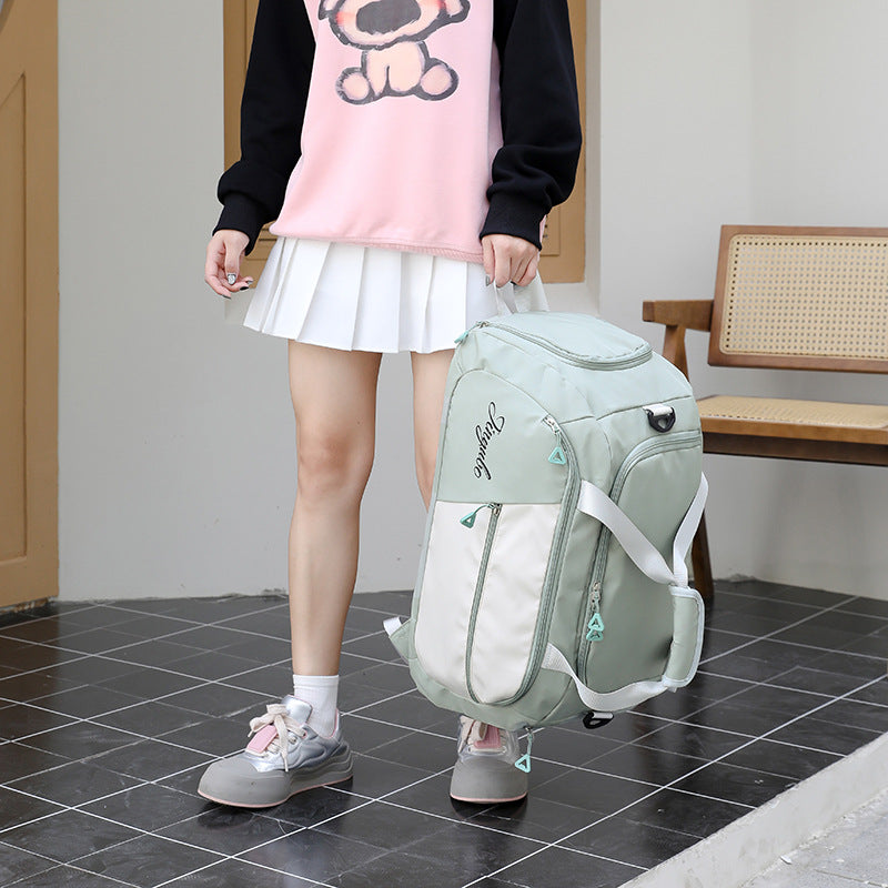 Sporty Travel Bag With Compartments Bowlift