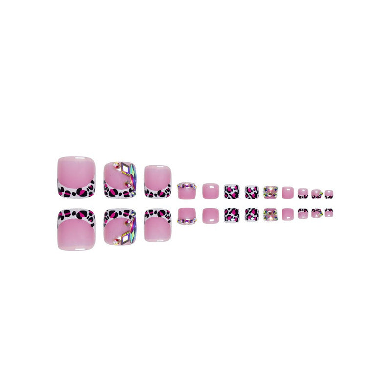 Decorative 3D Press-On Nail Art Set Bowlift