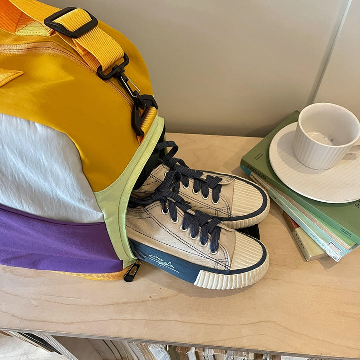 Sporty Tote Bag With Modern Design And Multiple Compartments Bowlift