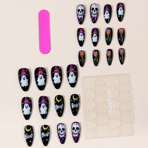 Gothic Halloween Nail Art Set Bowlift