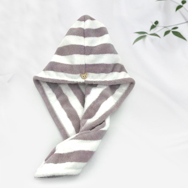 High-Quality Terry Bath Towel With Stylish Stripe Pattern Bowlift