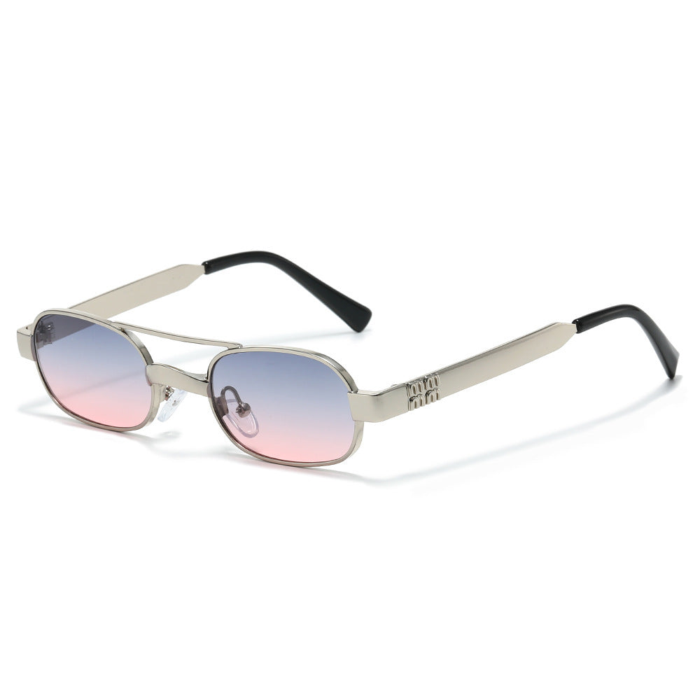 Stylish Minimalist Oval Sunglasses Bowlift
