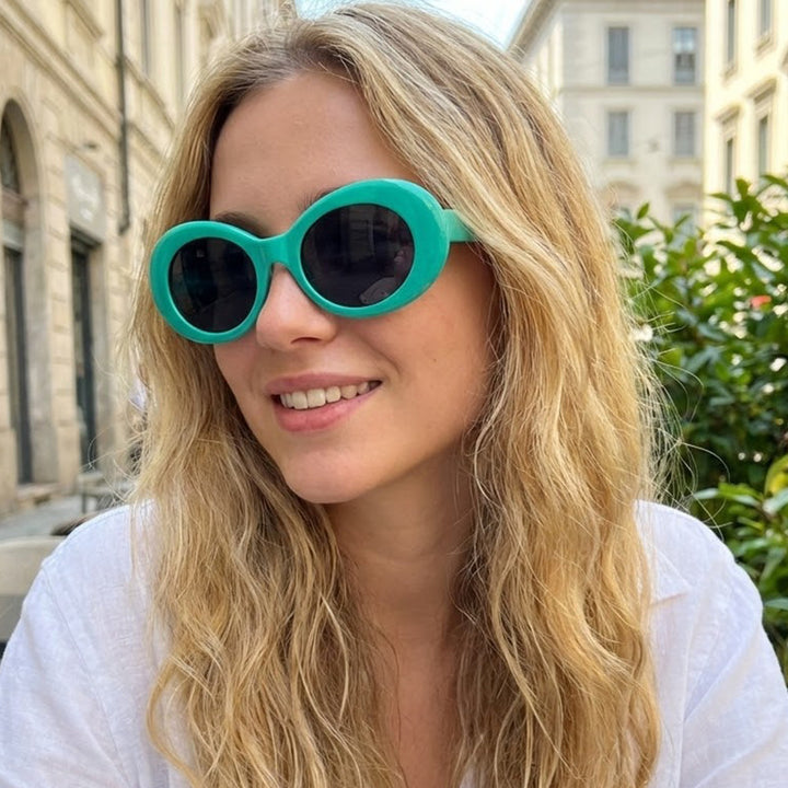 Women's Stylish Sunglasses with Oval Frame Bowlift