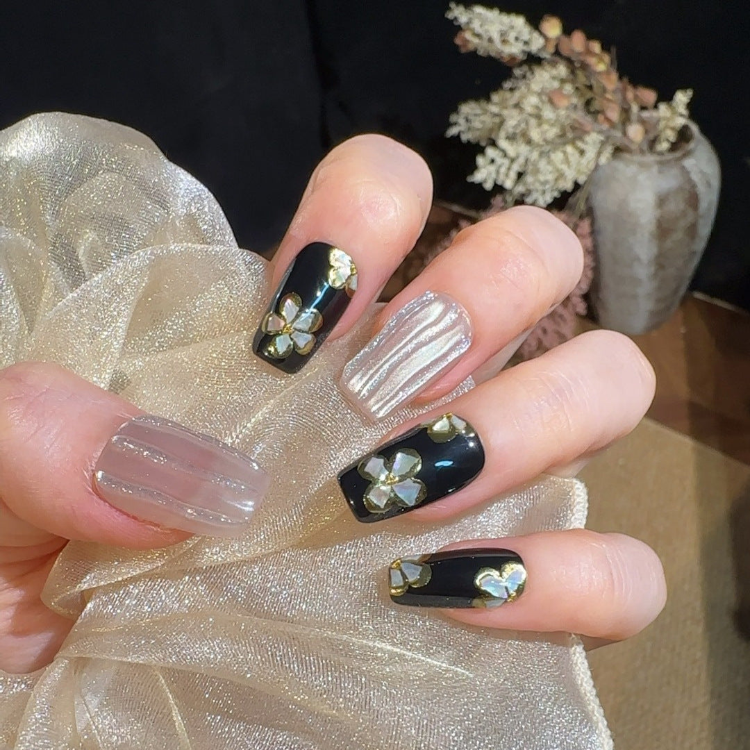 Floral Pattern Nail Art Set Bowlift