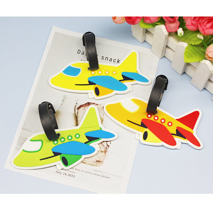 Unisex Luggage Tag in Creative Airplane Design Bowlift