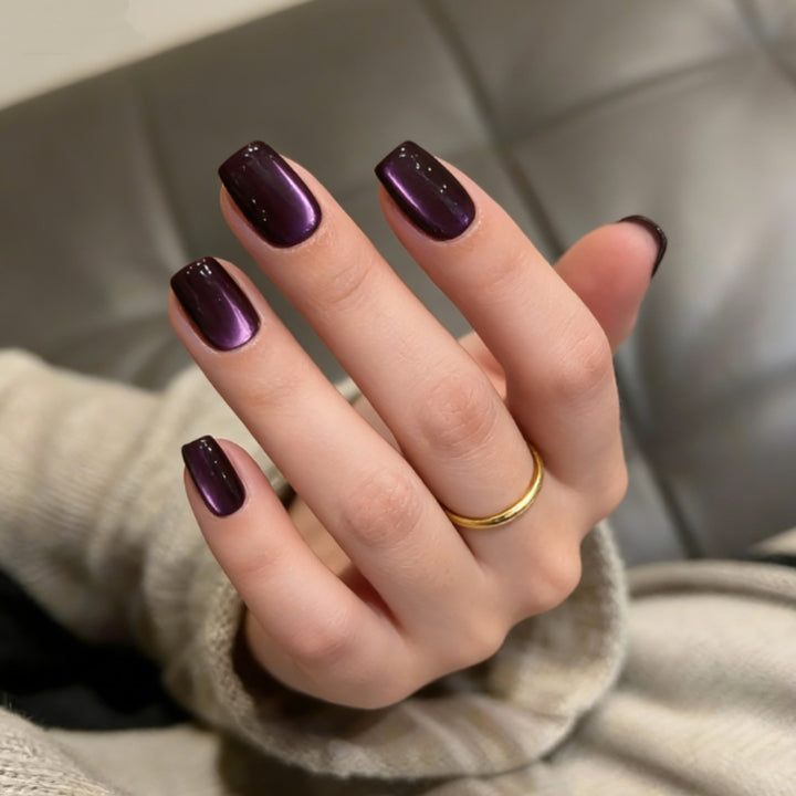 Decorative Heart Design Press-On Nails Bowlift