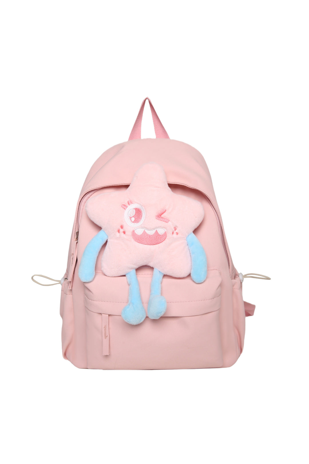 Plush backpack with playful star motif Bowlift