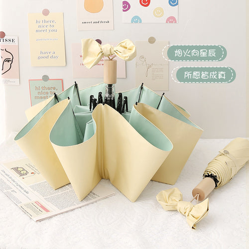 Women's Foldable Umbrella Holder with Multifunctional Design Bowlift