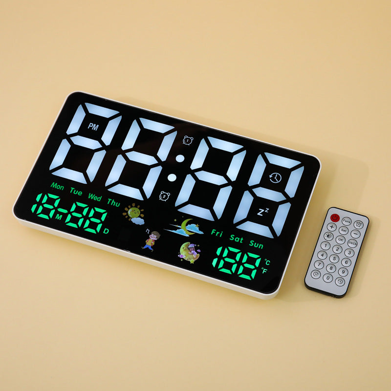 Digital table clock Bowlift