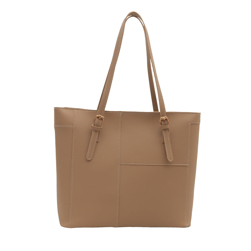 Elegant Structured Leather Tote Bag
