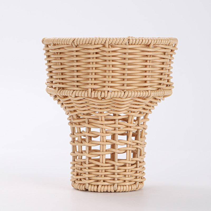 Ladies Handwoven Decoration Basket Bowlift