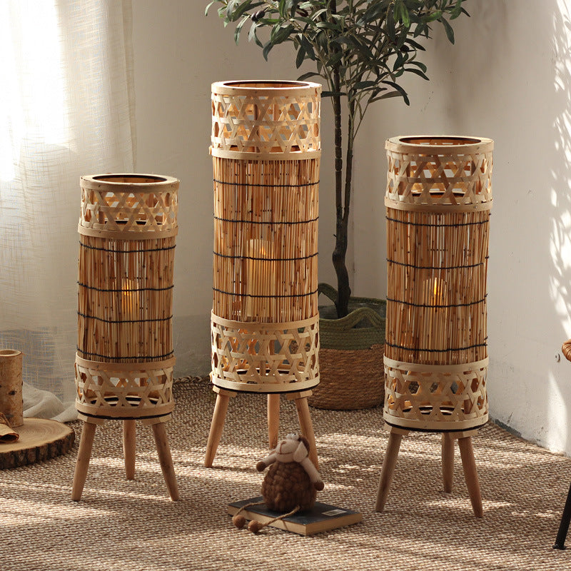 Handcrafted Floor Lamp Bowlift