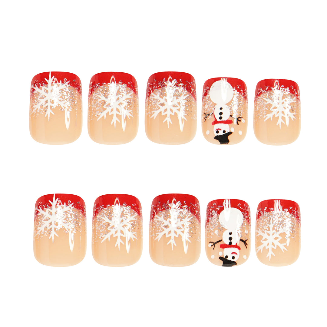 Festive Holiday Nail Art Set Bowlift