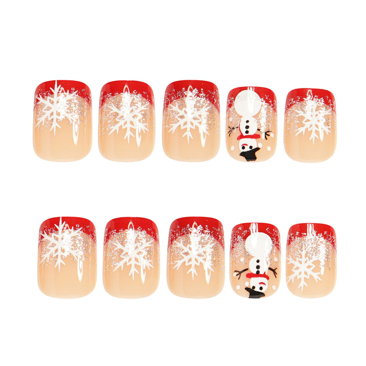Festive Holiday Nail Art Set Bowlift