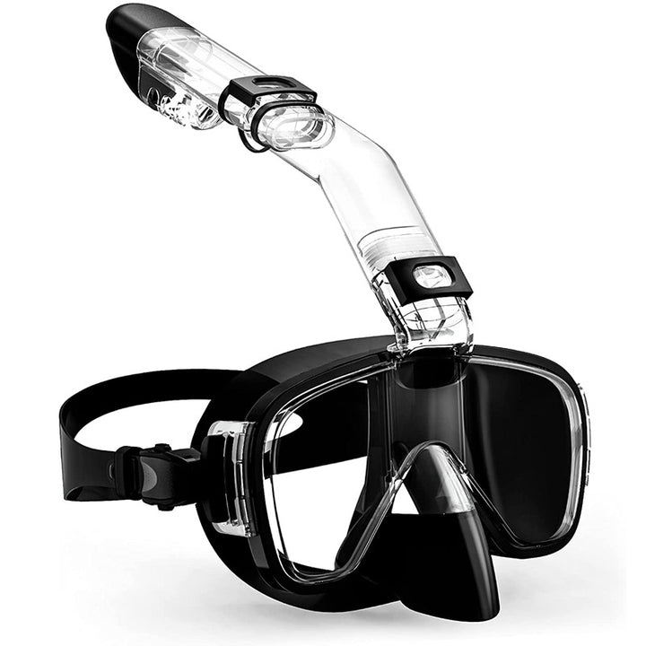 Comfortable snorkel mask with ergonomic design Bowlift