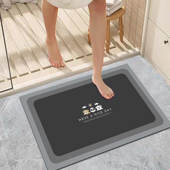 Cute Cartoon Bath Mat Bowlift
