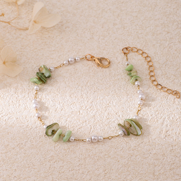 Chic Pearl and Gemstone Bracelet Bowlift