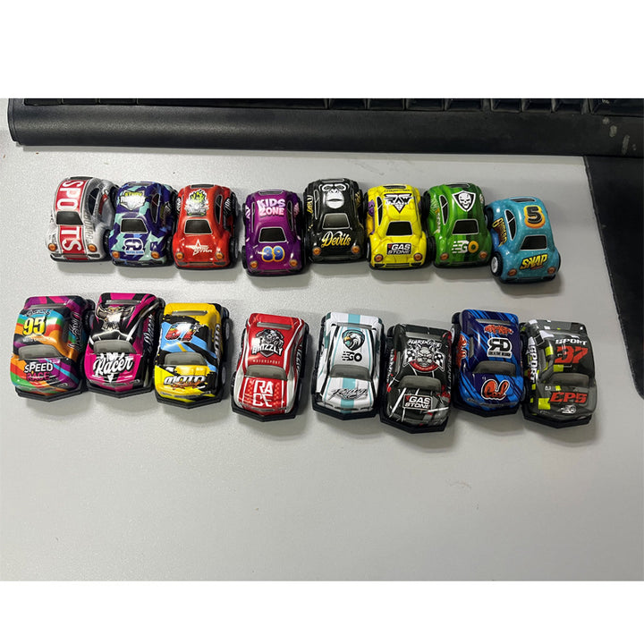 Miniature Pull-Back Racing Car Collection Bowlift