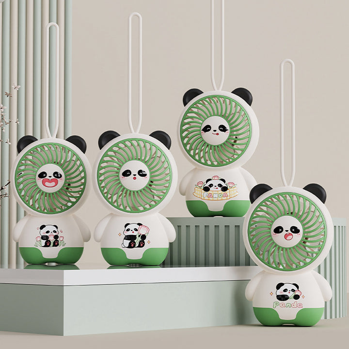 Women's Portable Hand Fan in Cute Panda Design Bowlift