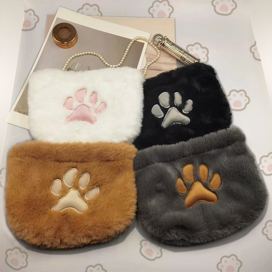 Ladies Plush Toy Wallet Bowlift