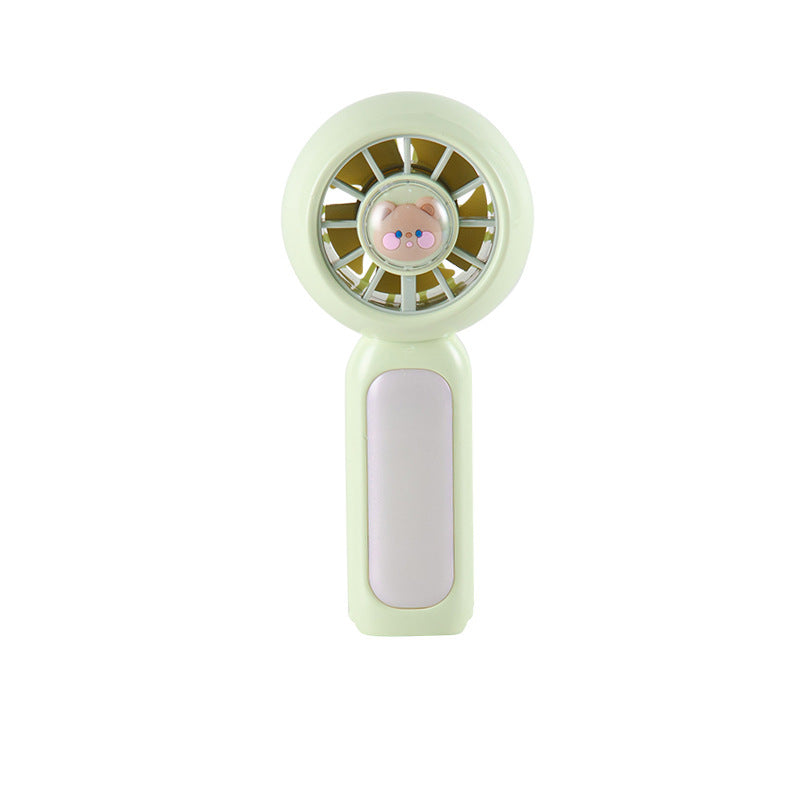 Women Portable Hand Fan with USB Charging Function Bowlift