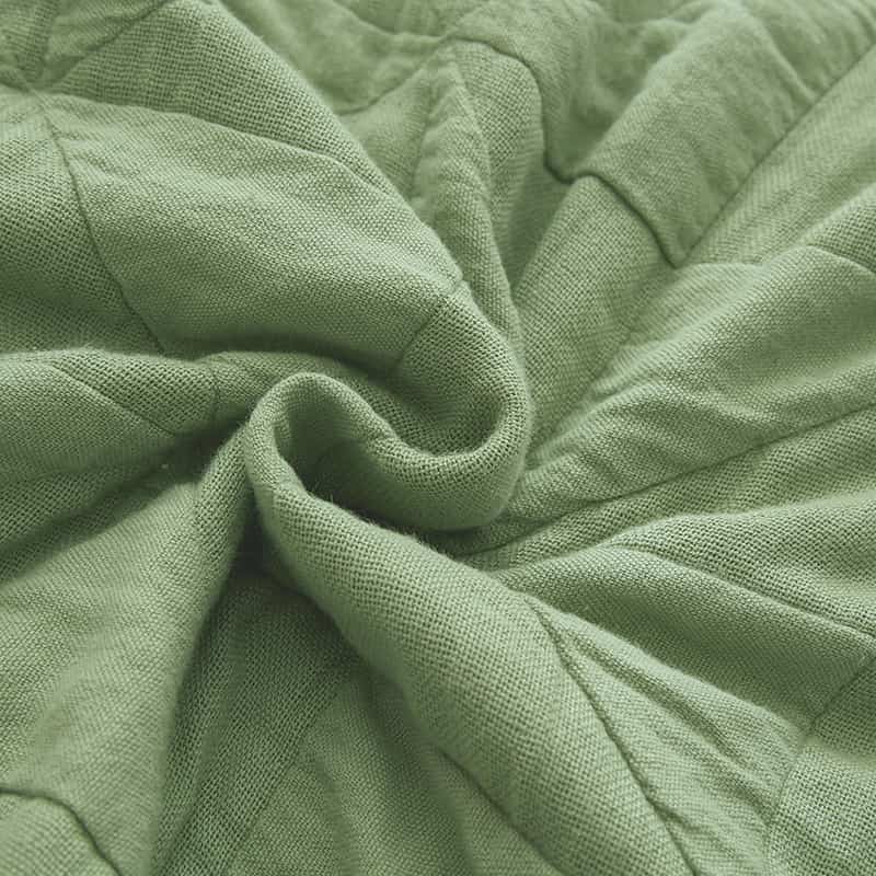 Summer Cooling Breathable Textured Pure Cotton Gauze Blanket | Bowlift