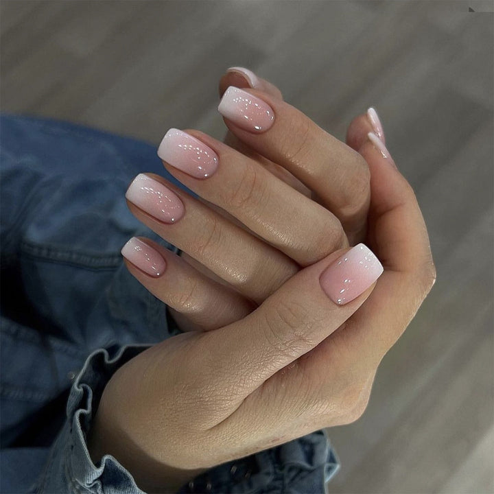 Ombre Press-On Nail Set Bowlift