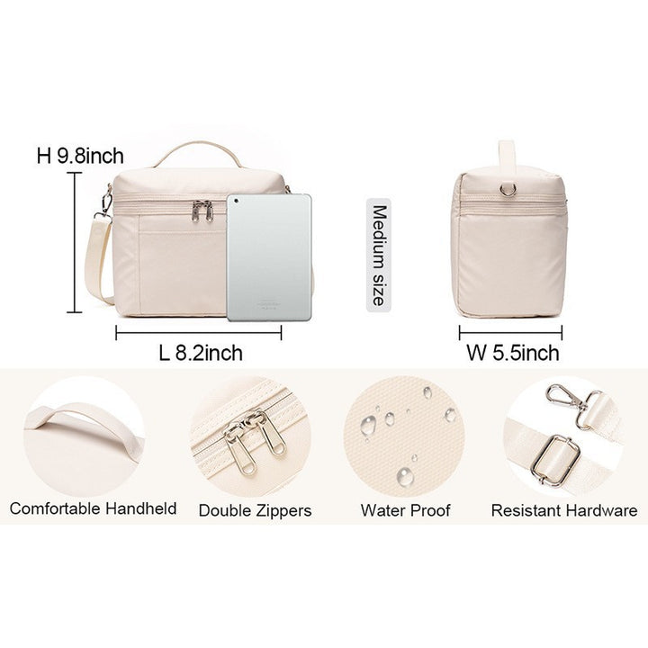 Insulated picnic bag with multiple compartments Bowlift