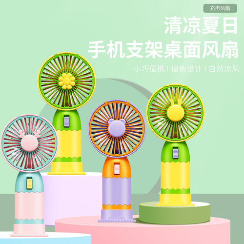 Portable Rechargeable Handheld Mist Fan Bowlift